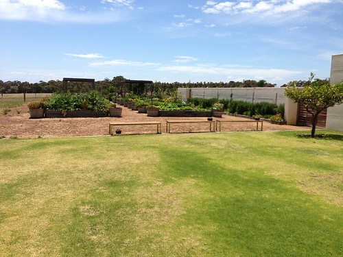 Eagle Bay Brewery veggie patch