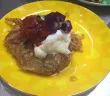 Potato rosti dessert