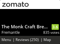 The Monk Craft Brewery & Kitchen Menu, Reviews, Photos, Location and Info - Zomato