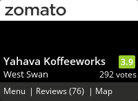 Click to add a blog post for Yahava Koffeeworks on Zomato