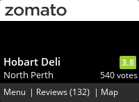 Click to add a blog post for Hobart Deli on Zomato