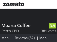 Moana Coffee Menu, Reviews, Photos, Location and Info - Zomato
