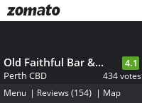 Old Faithful Bar & BBQ Menu, Reviews, Photos, Location and Info - Zomato