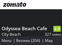 Odyssea Beach Cafe Menu, Reviews, Photos, Location and Info - Zomato