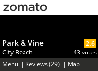 Park & Vine Menu, Reviews, Photos, Location and Info - Zomato